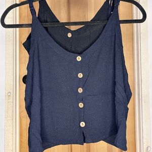 2 Cute Black Summery Crop Tops
